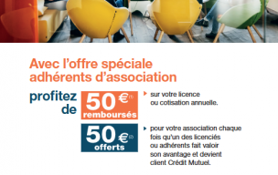 OFFRE CREDIT MUTUEL spéciale adhérents