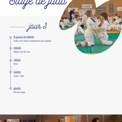 Stage Toussaint programme